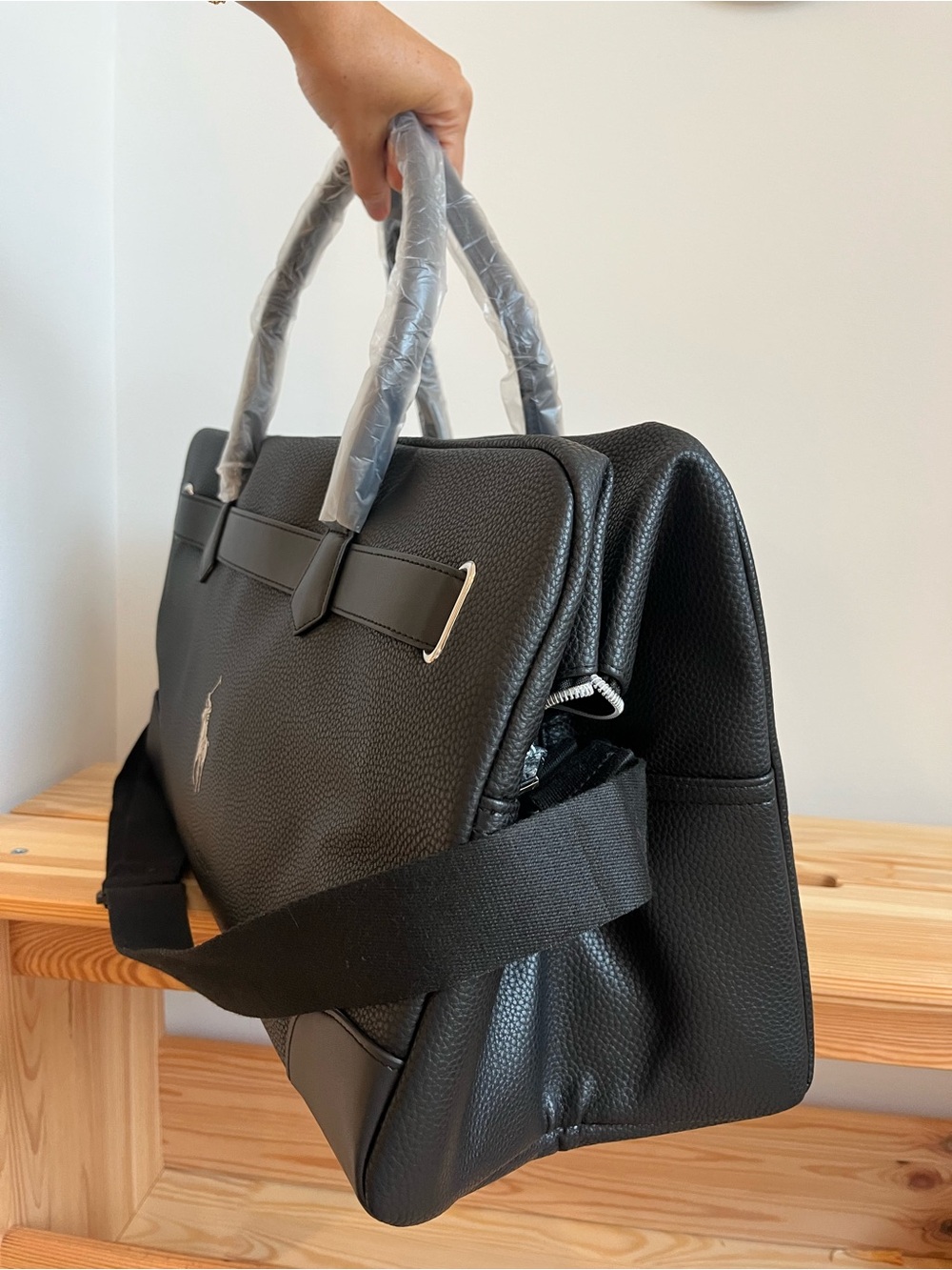 Ralph Lauren Black Weekender Bag - Picture 3 of 5